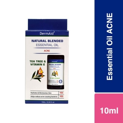 DERMAID DERMAID Natural Blended Essential Oil 10ml - Tea Tree & Vitamin E