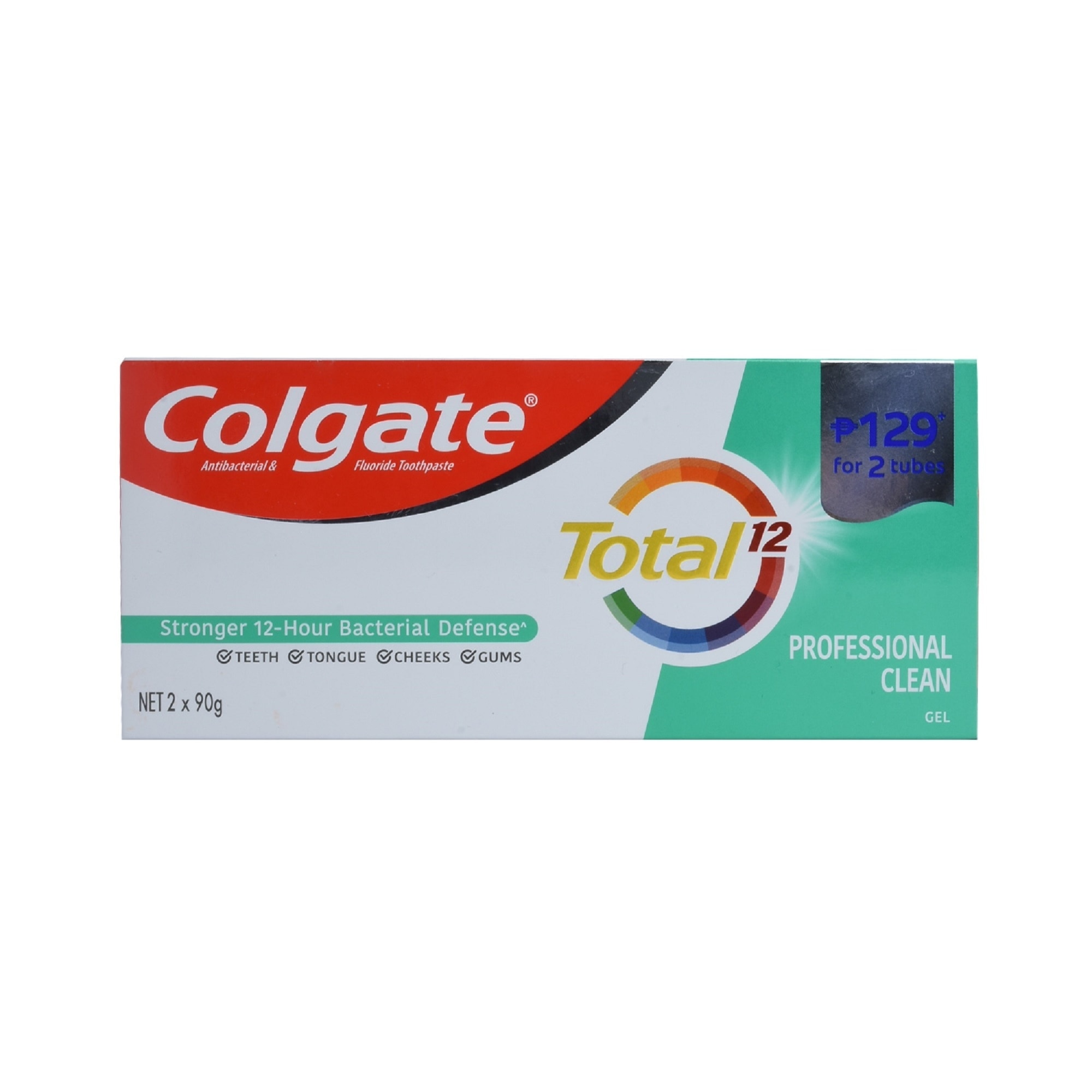 Total 12 Professional Clean Toothpaste 90g 2s