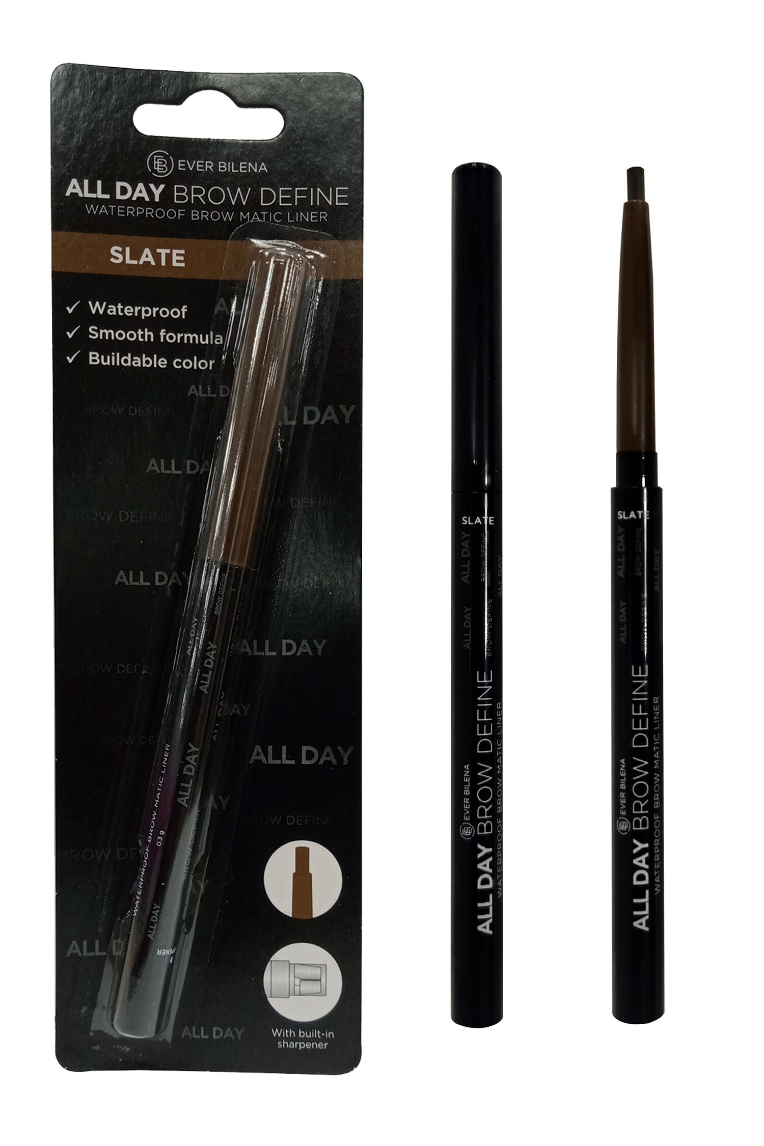 All Day Brow Define Waterproof Liner - Slate 0.3G
