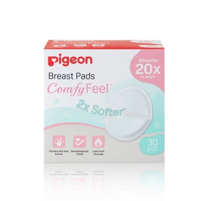 PIGEON Breast Pad Comfy Feel Aloe Vera 30s