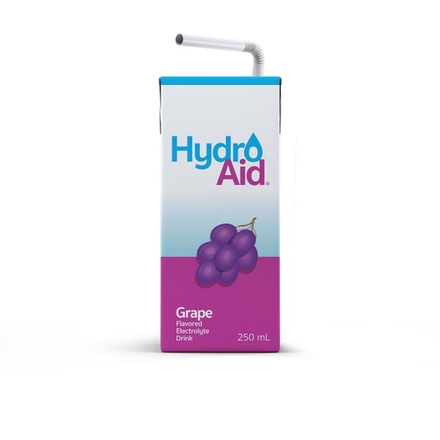 HYDRO AID Grape Flavored Electrolyte Drink 250ml