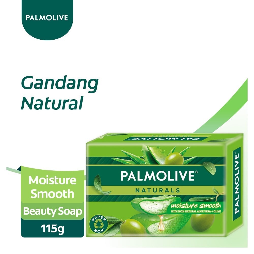 Palmolive Naturals (Pons) Soap Moisture Smooth (Green) 115G