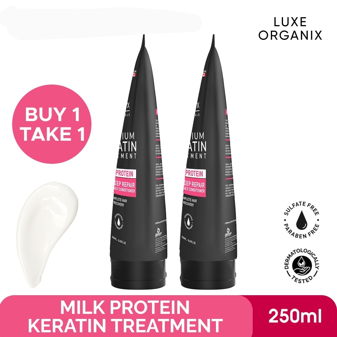 Luxe Organix Keratin Treatment Milk Protein 250ml