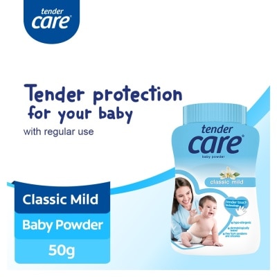 TENDER CARE Tender Care Talc Classic Mild (Original Scent) 100G