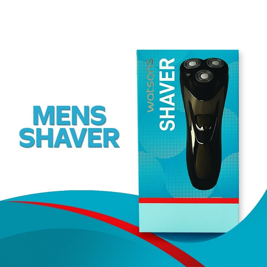 Watsons Men 3 Spring-Mounted Shaver