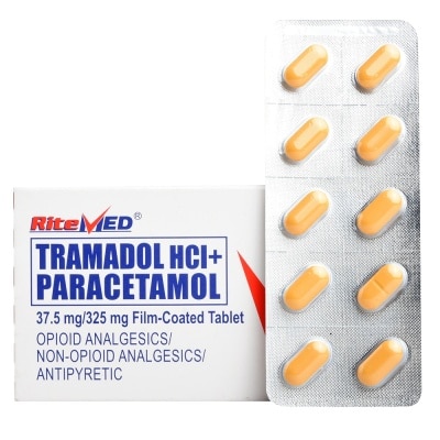 RITEMED RITEMED Tramadol + Paracetamol 325mg Sold Per Piece [PRESCRIPTION REQUIRED]