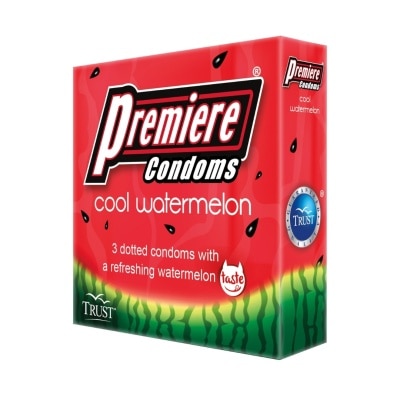 PREMIERE Cool Watermelon 3 Dotted Condom