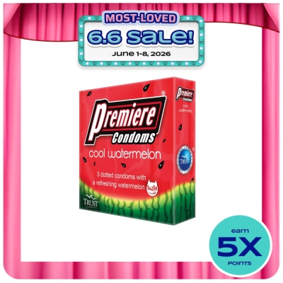 PREMIERE - Cool Watermelon 3 Dotted Condom