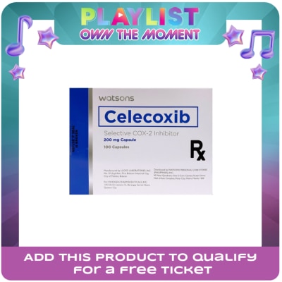 WATSONS GENERICS - WATSONS GENERICS Celecoxib 200mg Sold Per Piece [PRESCRIPTION REQUIRED]