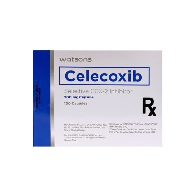 WATSONS GENERICS Celecoxib 200mg 1 Capsule [PRESCRIPTION REQUIRED]