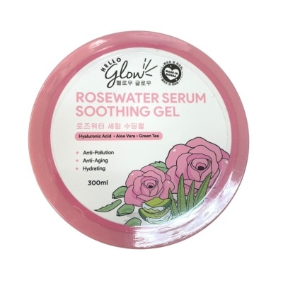 HELLO GLOW Serum Soothing Gel 300ml Rosewater