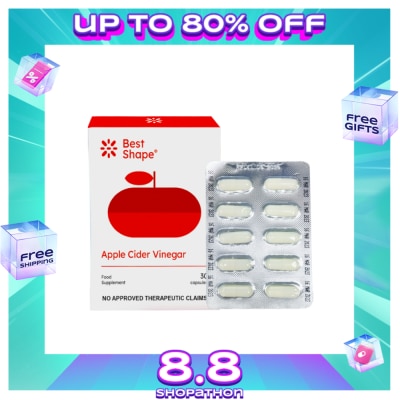 BESTSHAPE Apple Cider Vinegar Capsule 600mg 1s