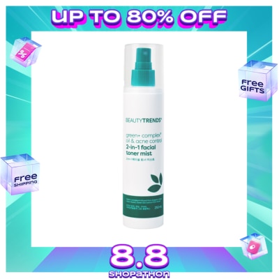 BEAUTYTRENDS Green+ Complex Oil & Acne Control 2-in-1 Toner Mist 250ml