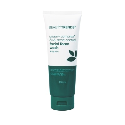 BEAUTYTRENDS Green+ Complex Oil & Acne Control Facial Foam Wash 100ml