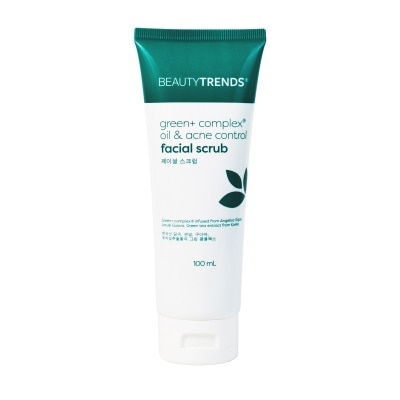 BEAUTYTRENDS Green+ Complex Oil & Acne Control Facial Scrub 100ml