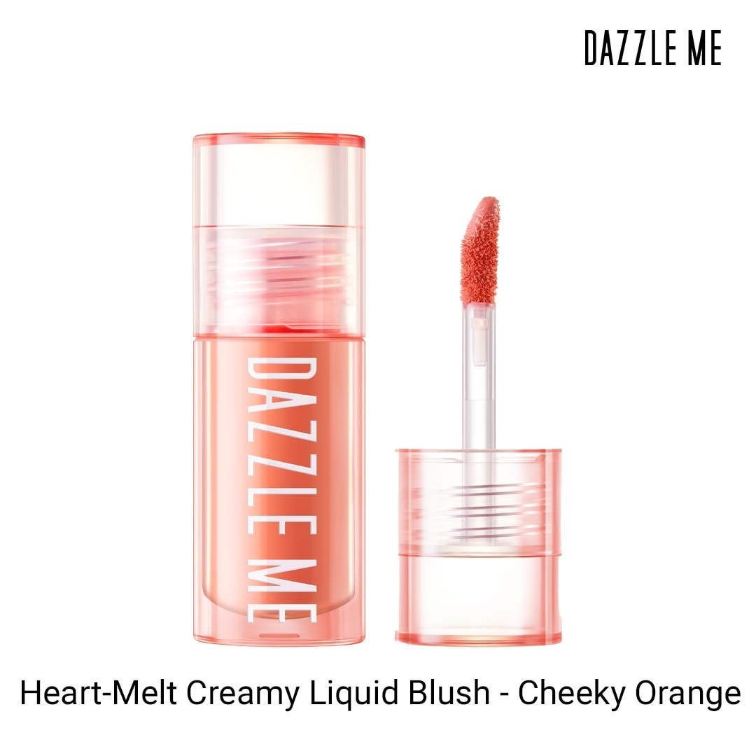 "Heart-Melt Creamy Liquid Blush 02 Cheeky Orange 2.5g