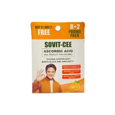 SOVIT Cee 8+2 Capsules Promo Pack