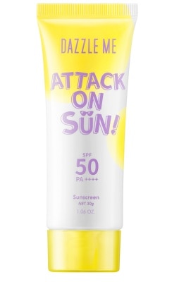 DAZZLE ME - Attack On Sun! Sunscreen SPF 50 PA ++++ 30g