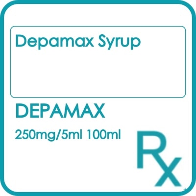 DEPAMAX DEPAMAX Syrup 250mg/5ml 100ml [PRESCRIPTION REQUIRED]