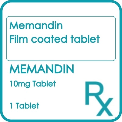 MEMANDIN MEMANDIN 10mg Sold Per Piece [PRESCRIPTION REQUIRED]