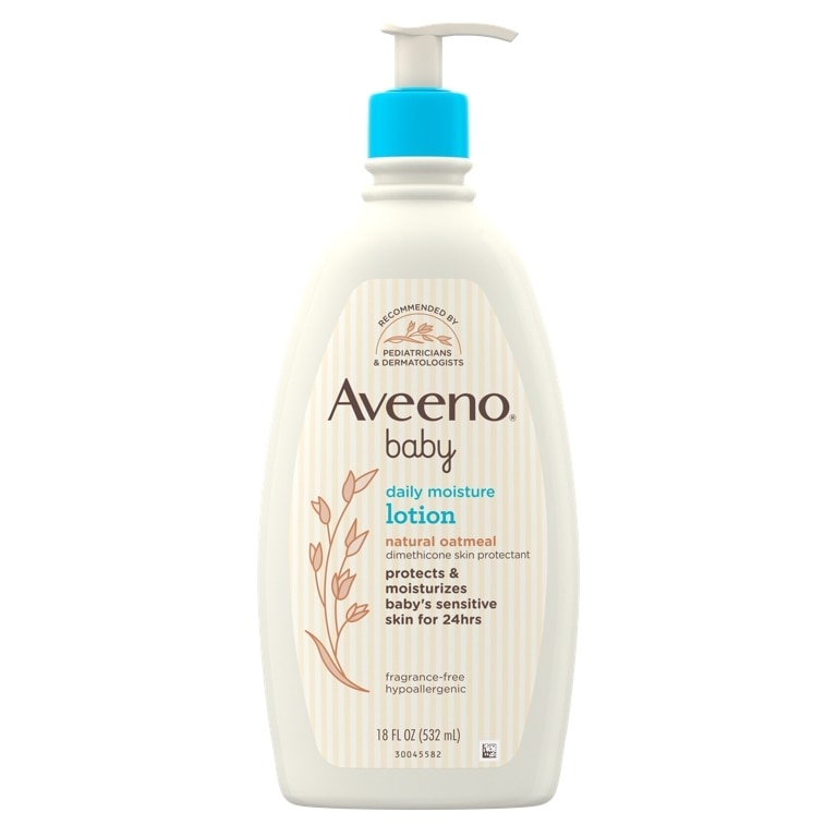 Aveeno Daily Moisture Lotion 532ml - Newborn, For Sensitive Baby Skin, Baby Body Lotion