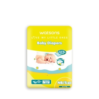 WATSONS WATSONS Baby Diaper Tape NB/Small 40s Jumbo Pack