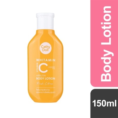 CATHY DOLL Whitamin Vitamin C Arbutin Fresh Citrus Body Lotion 150ML