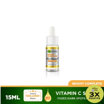 GARNIER Bright Complete Vitamin C Serum (For Dark Spots) 15mL