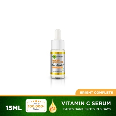 GARNIER Bright Complete Vitamin C Serum (For Dark Spots) 15mL