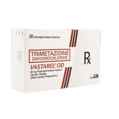 VASTAREL Vastrel OD Trimetazidine Dihydrochloride 80mg 1 Capsule (Sold Per Piece) [Prescription Required]