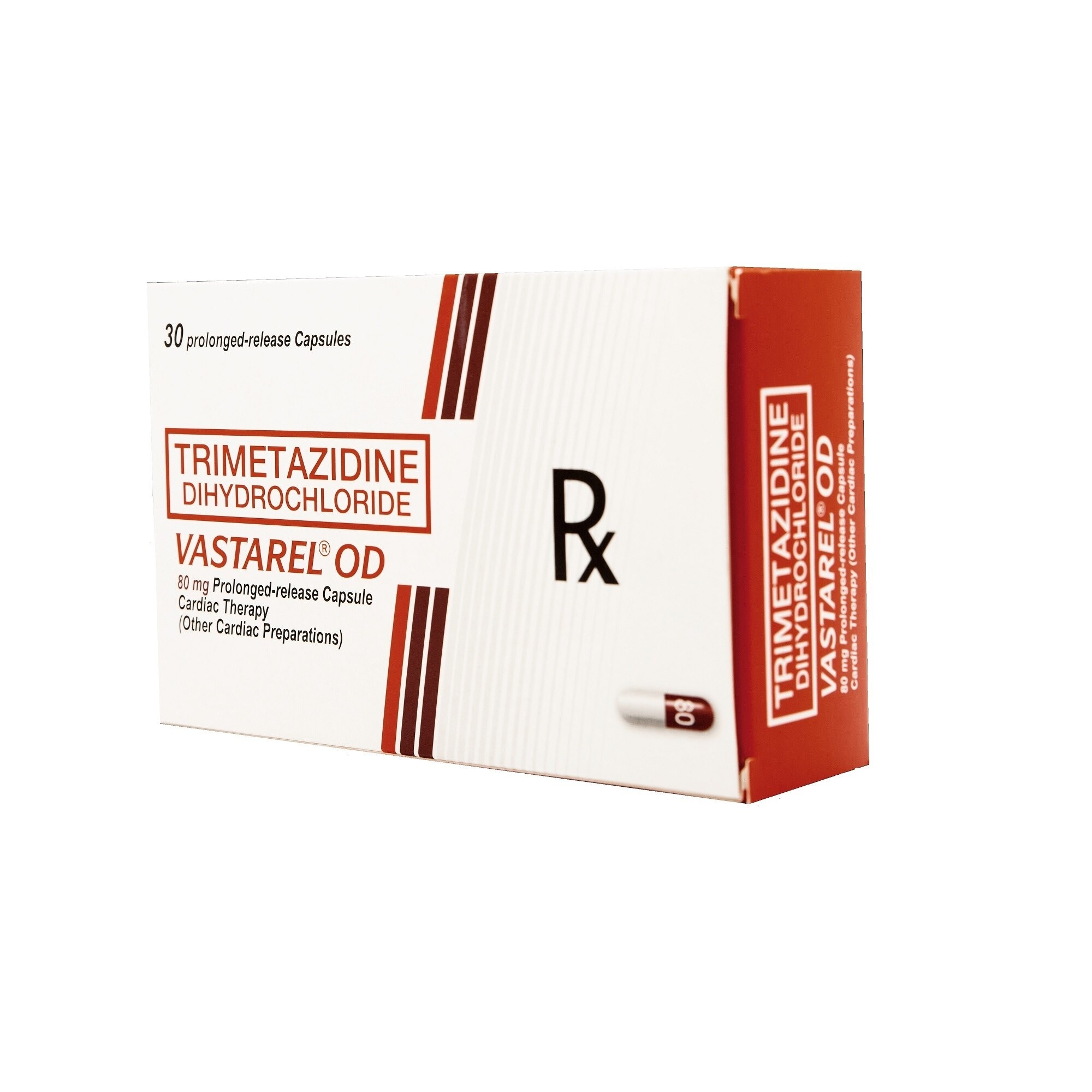 Vastrel OD Trimetazidine Dihydrochloride 80mg 1 Capsule (Sold Per Piece) [Prescription Required]