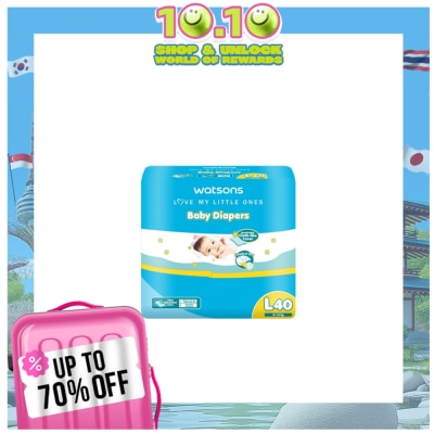 WATSONS WATSONS Baby Diaper Tape Large 40s Jumbo Pack
