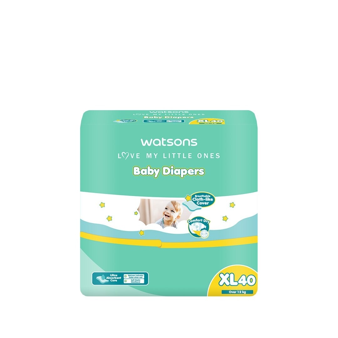 WATSONS Baby Diaper Tape Extra Large 40s Jumbo Pack