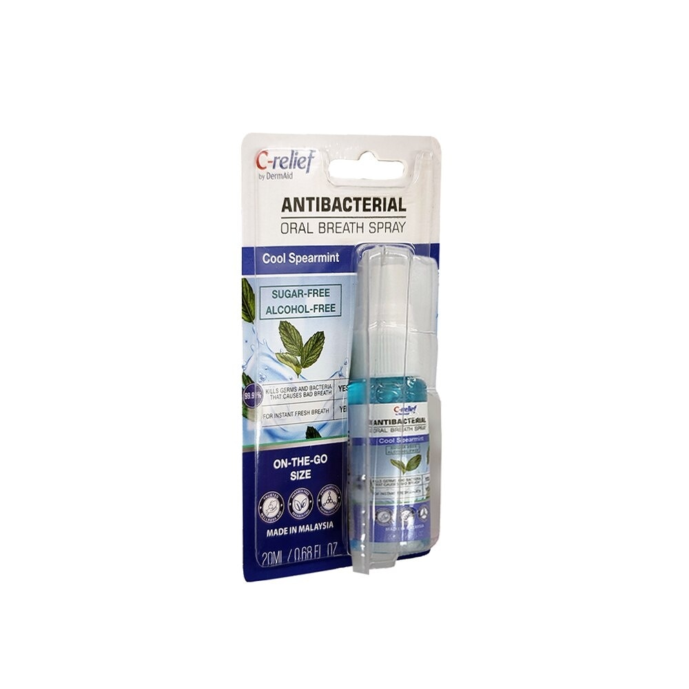 C - Relief Antibacterial Oral Breath Spray 20ML