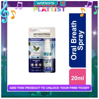 DERMAID C - Relief Antibacterial Oral Breath Spray 20ML