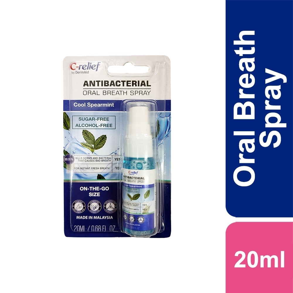 C - Relief Antibacterial Oral Breath Spray 20ML