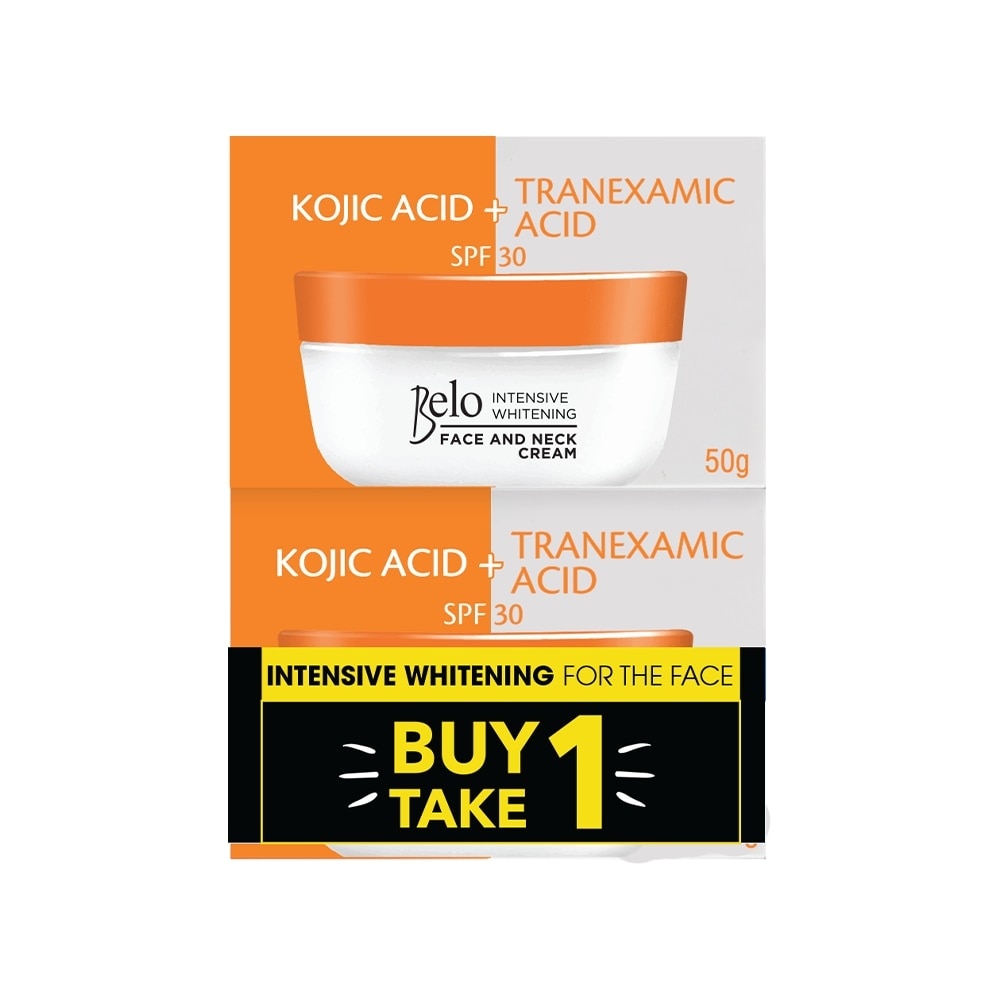 Intensive Whitening Face And Neck Cream SPF30 Buy 1 take 1 50g