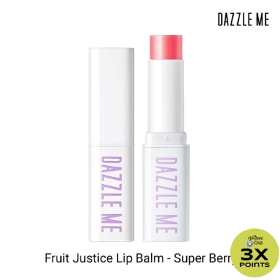 DAZZLE ME Fruit Justice Lip Balm 01 Super Berry 3.5g