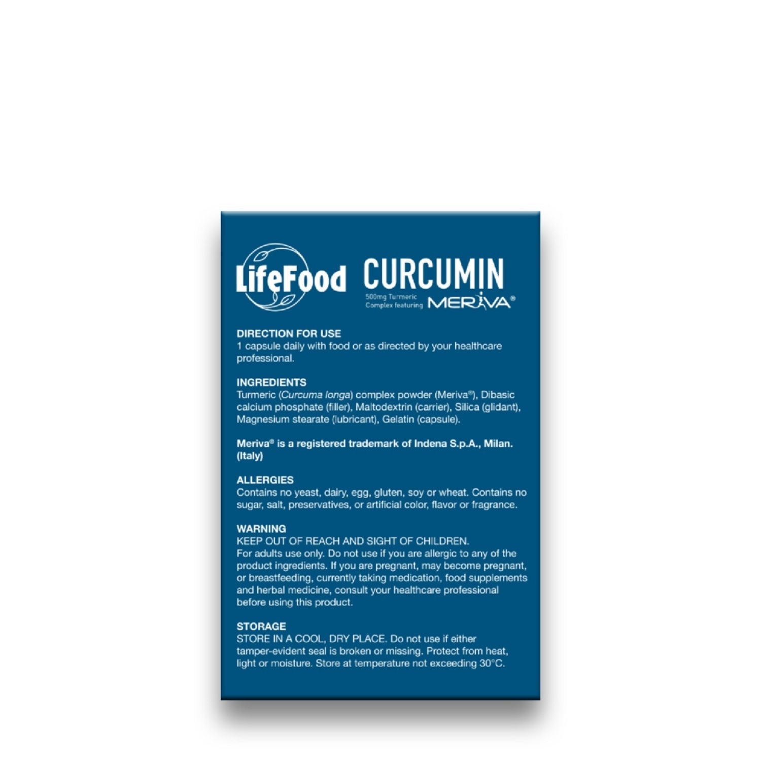 Curcumin 500mg 1 Capsule