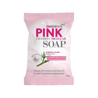 SNAILWHITE Pink Vitamin C Micellar Soap 60g