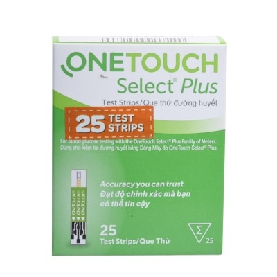 ONE TOUCH Select Plus Test Stips 25s