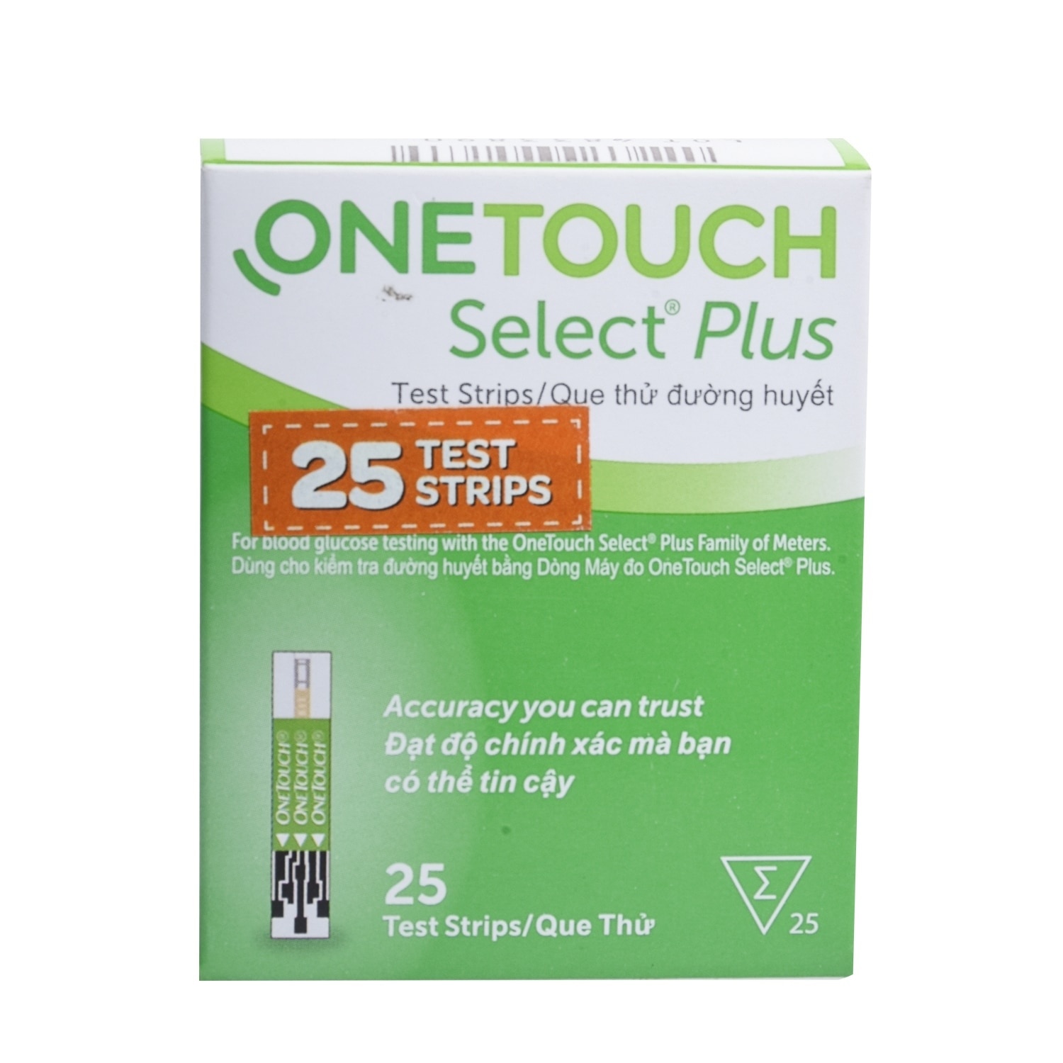 Select Plus Test Stips 25s