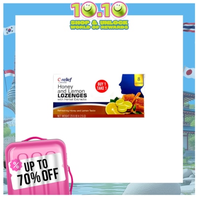 DERMAID Dermaid Cmrelief Honey And Lemon Lozenges 8S  Freshen The Breath And Easily Offer Relief For Pain While Reducing Inflammation.