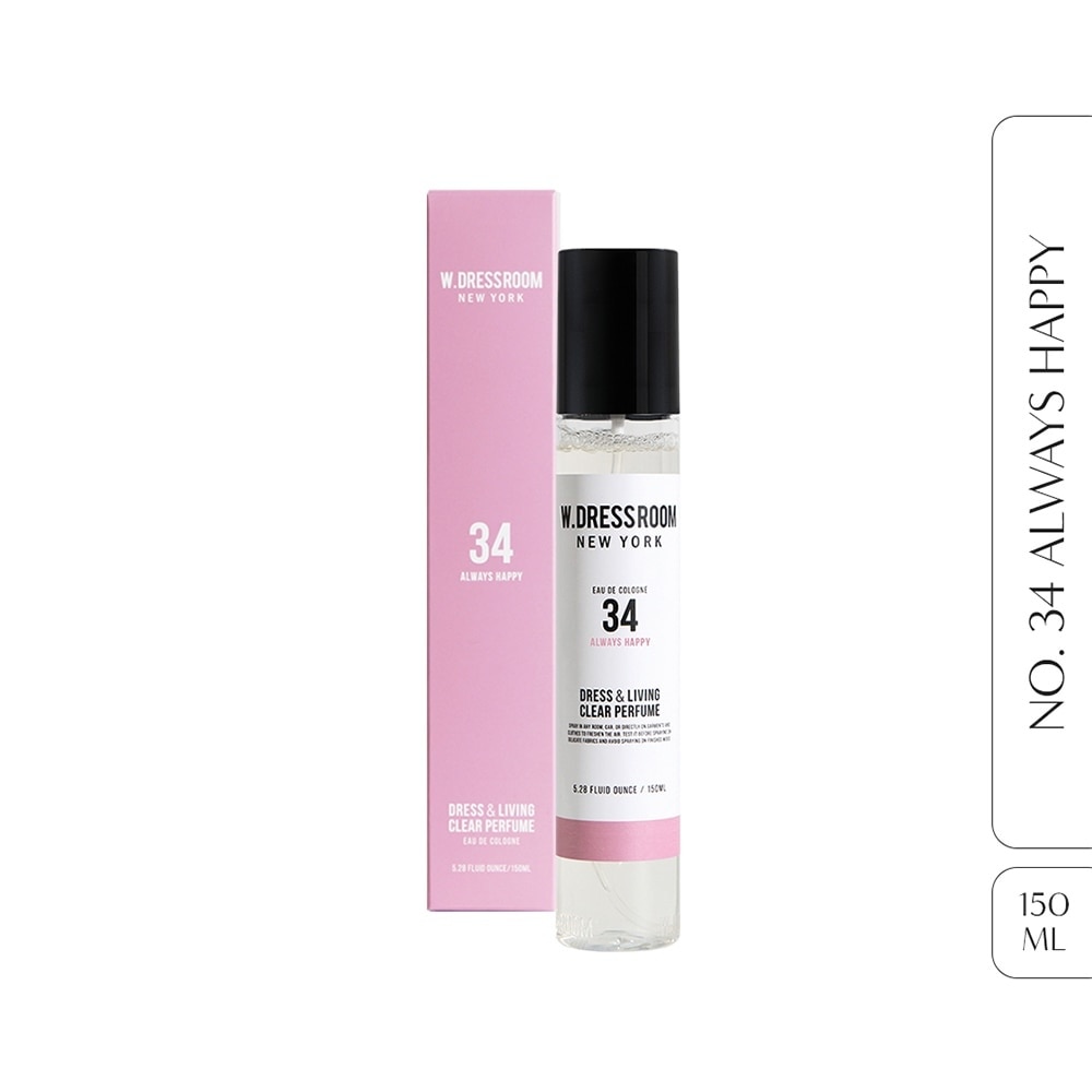W DRESSROOM Dress & Living Perfume Basic No 34 Always Happy 150ml