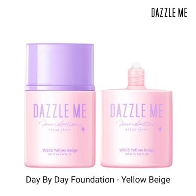 DAZZLE ME Day By Day Foundation W805 Yellow Beige 25ml