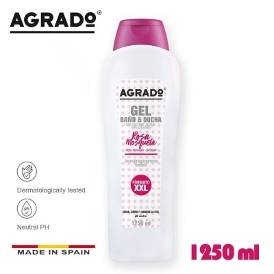 AGRADO Rosehip Bath & Shower Gel 1250ML