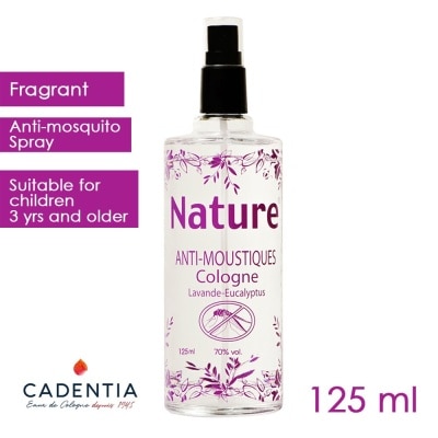 CADENTIA Nature Anti-Mosquito Cologne Lavender Eucalyptus 125ML