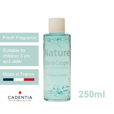 CADENTIA Nature Eau de Cologne Lavender 250ML
