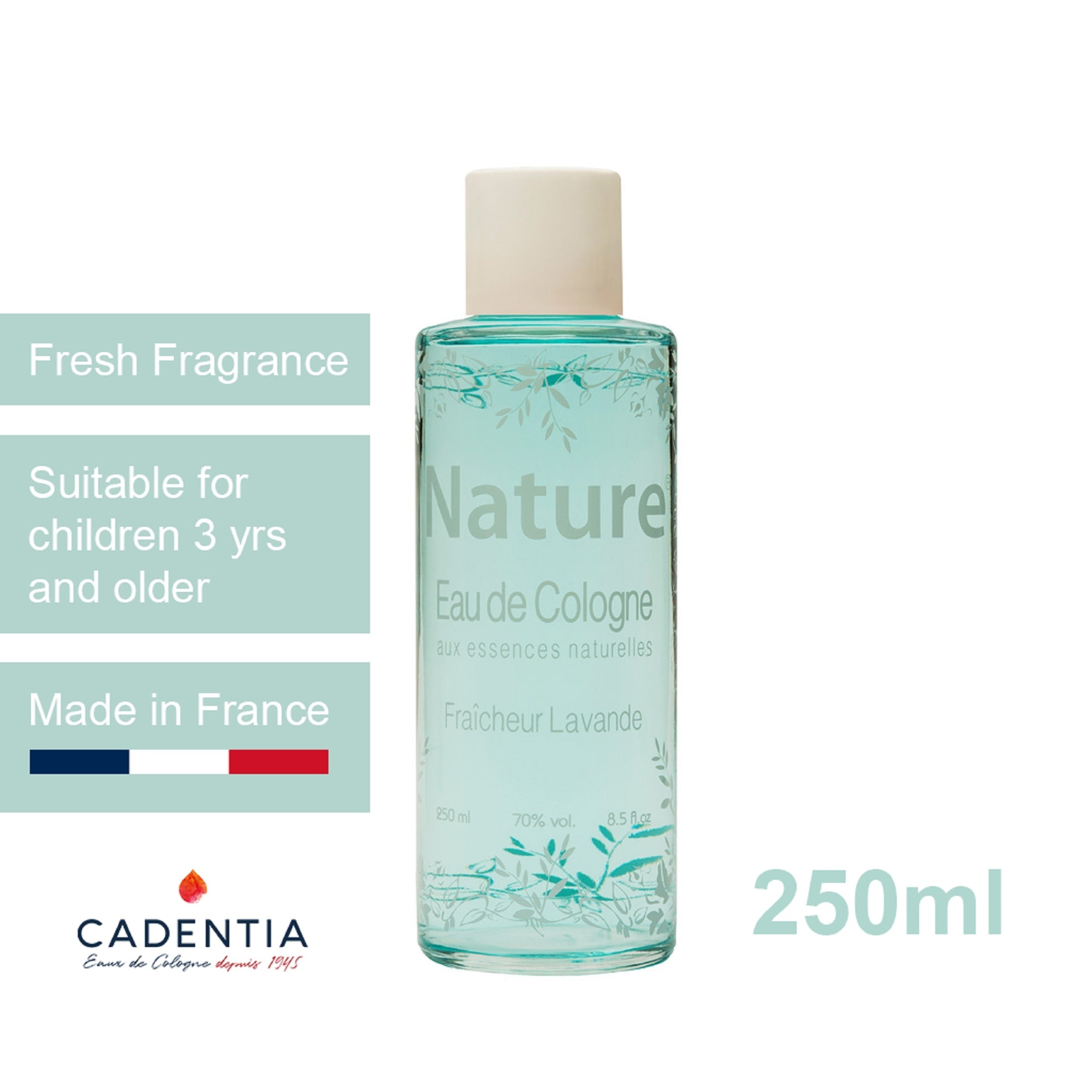 Nature Eau de Cologne Lavender 250ML