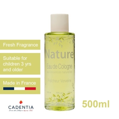 CADENTIA Nature Eau de Cologne Verveine 500ML